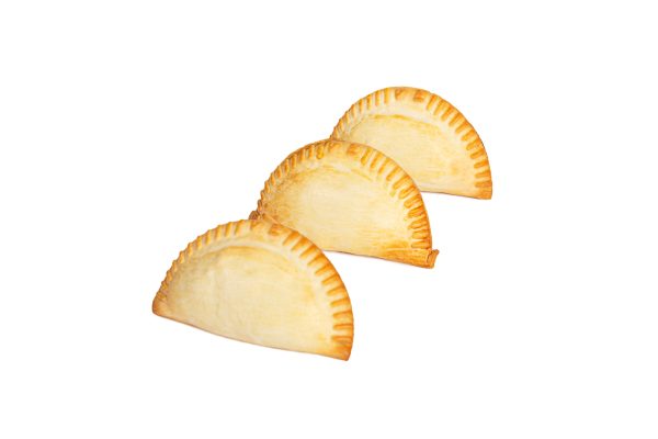 Empanada de espinaca, provolone y pimientos asados