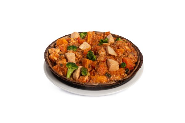 Ragout de pollo y vegetales